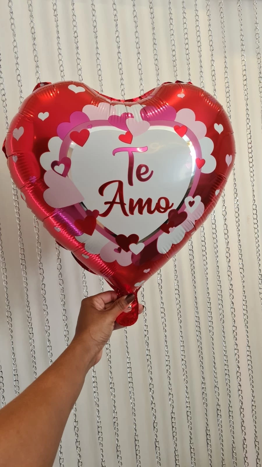 Balão Metalizado - Te amo 51cm