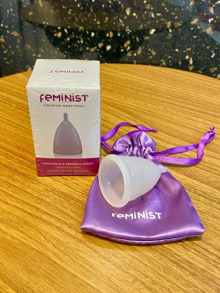 Coletor Menstrual Feminist Modelo:28ml