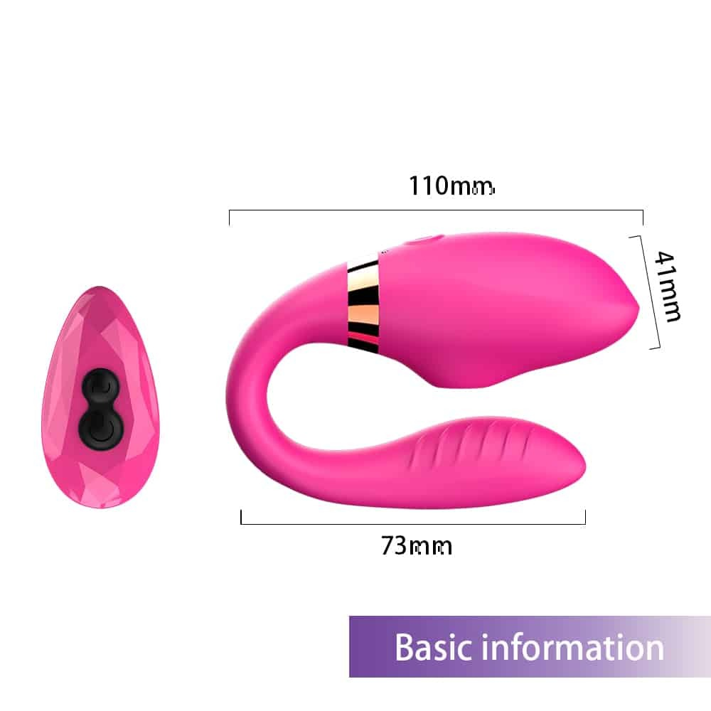 Vibrador De Casal - Com Sucção